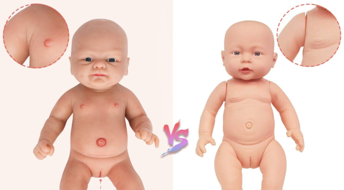 bebe reborn silicona vs muñeco reborn vinilo
